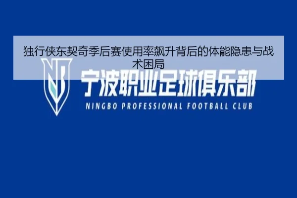 独行侠东契奇季后赛使用率飙升背后的体能隐患与战术困局